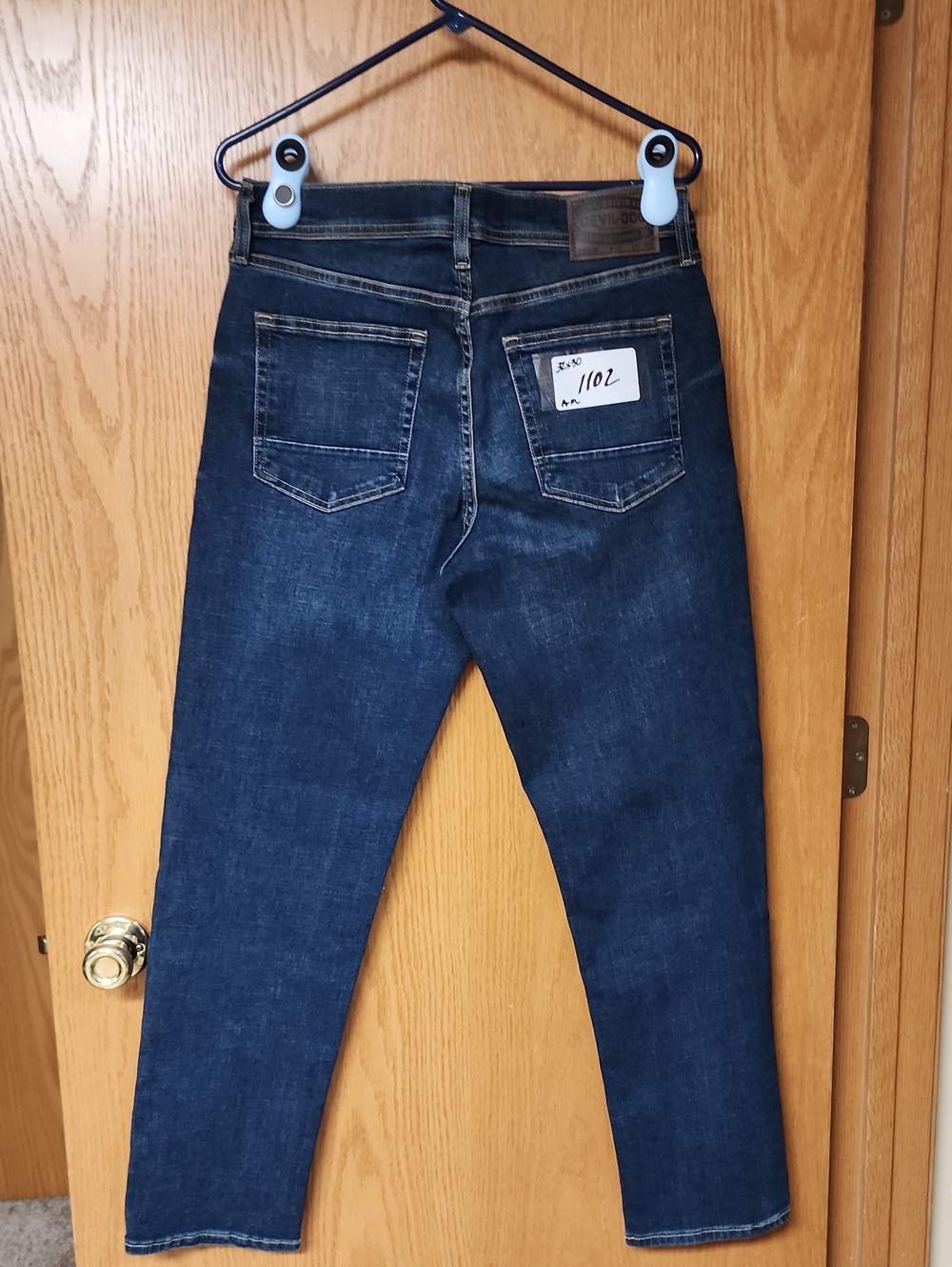Devil dog Men's Dark Blue Denim Jeans 32x30 number 1102